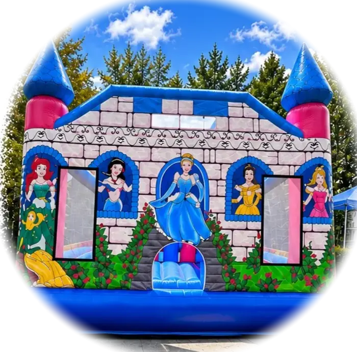 Château de Princesse — jeu gonflable à louer