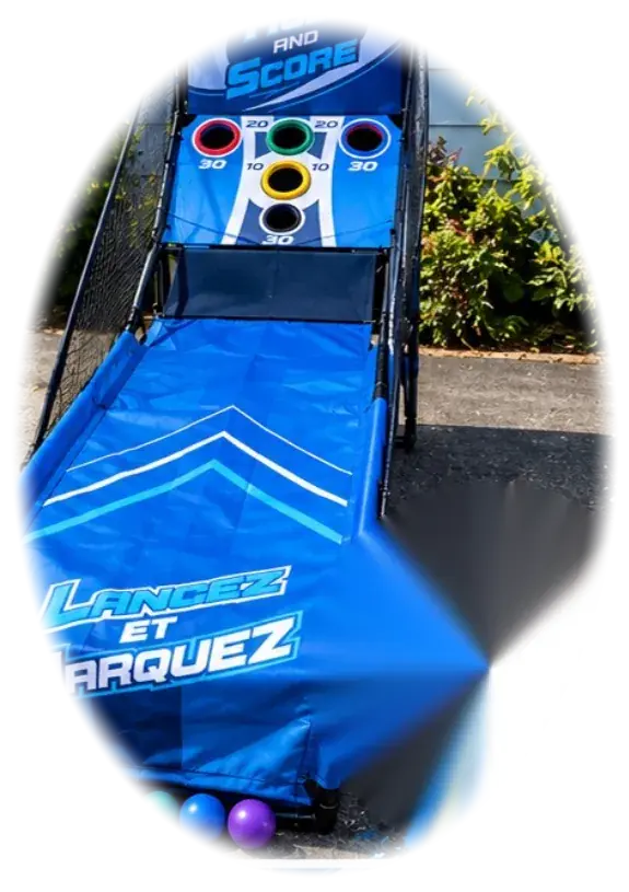 Lancez et Marquez — jeu gonflable à louer