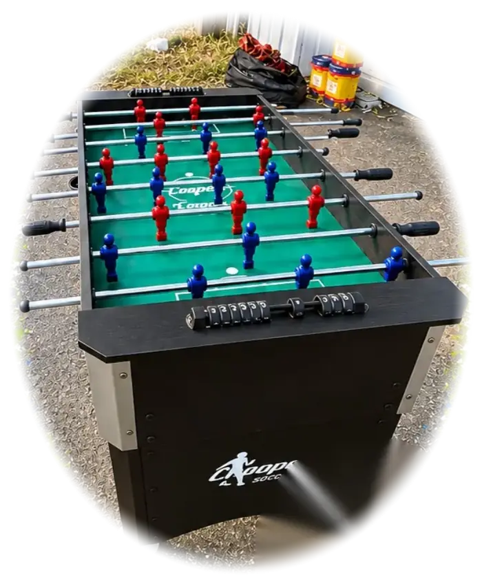 Babyfoot — jeu gonflable à louer